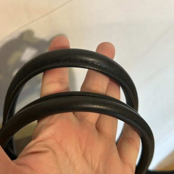 Stunning! ~ TORY BURCH Large Ball Stud Tote Bag PUP Solid Color - Picture 14 of 14